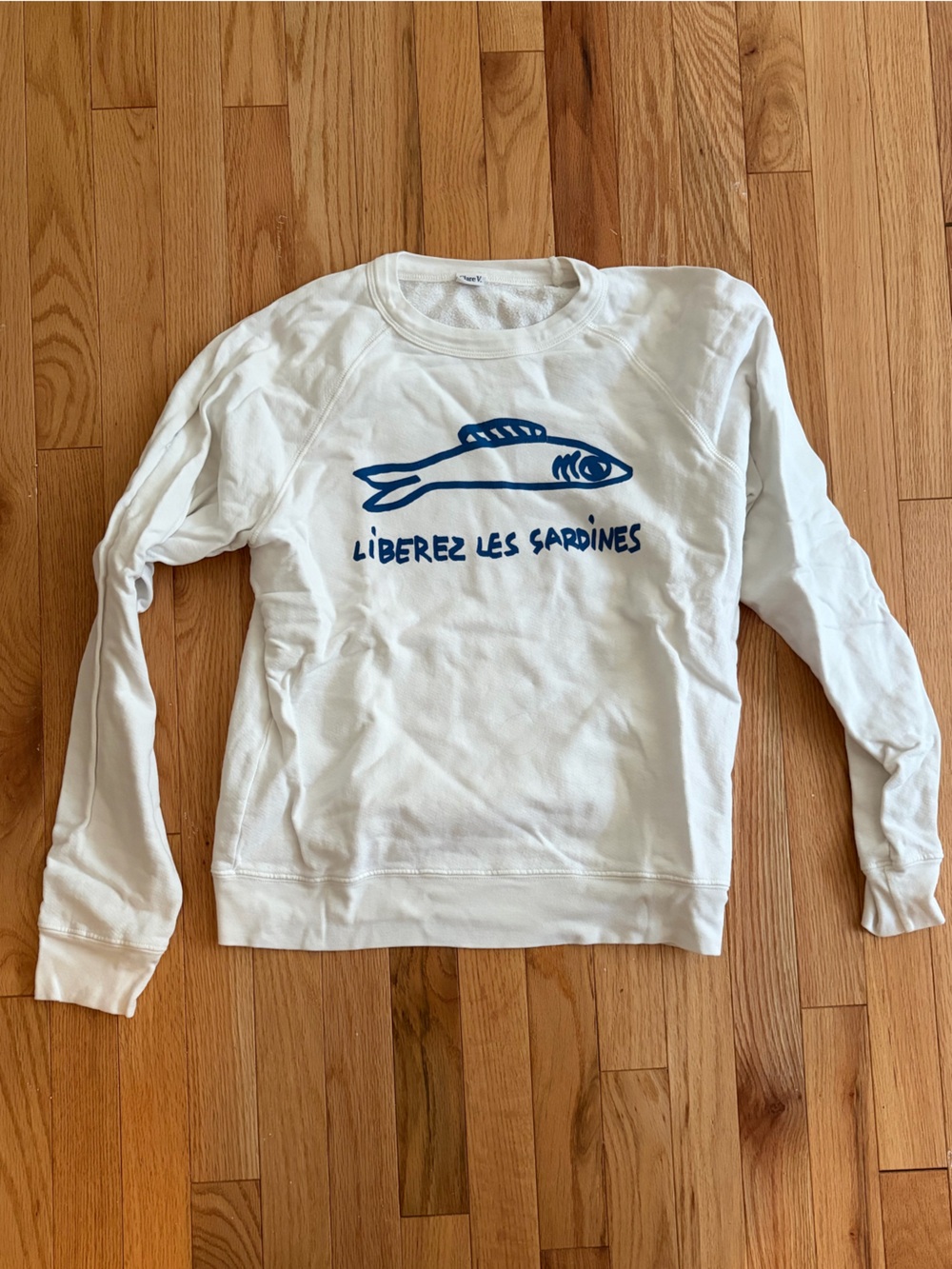 Clare V Liberez Les Sardines Sweatshirt